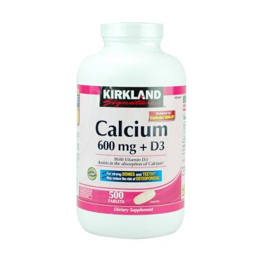 Jual Kirkland Signature Calcium Suplemen Kesehatan [600 mg 