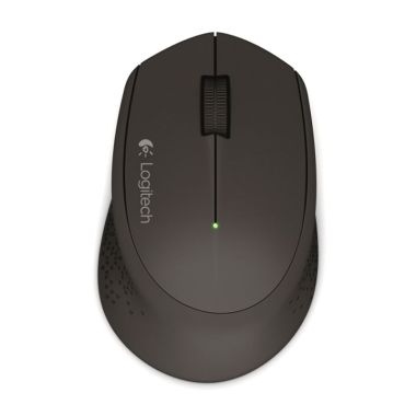 Logitech M331 Silent Plus wireless mouse hitam