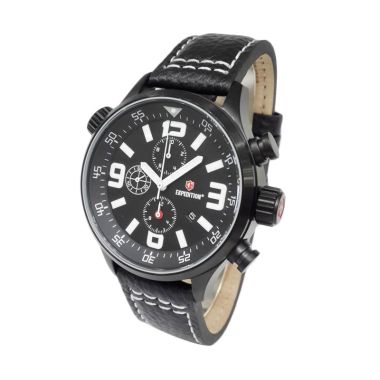 Expedition 6318MCLIPBASLBA Black Jam Tangan Pria
