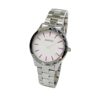 Mango MA6625L-80 Jam Tangan Wanita (Fashion Watch) (Silver)
