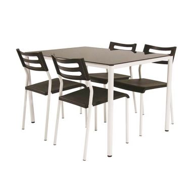 Jual Atria Cube Dining Hitam Set Meja Makan Online Harga Jual Atria Cube Dining Hitam Set Meja Makan Online Harga