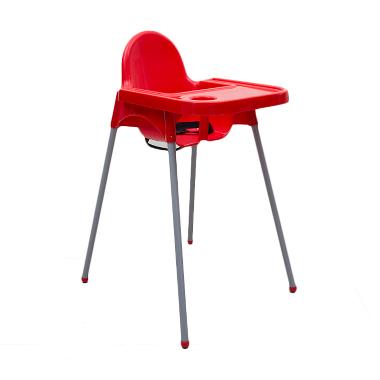 Atria Doby High Chair Kursi Makan Bayi With Cup Holder Merah
