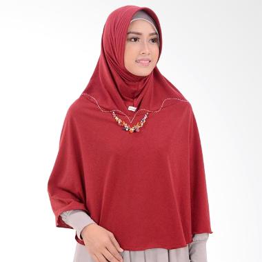 Atteenahijab Atiqah Azzura Kerudung - Merah Hati
