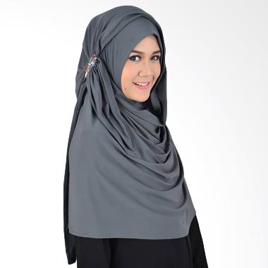 Atteena Hijab Hana Syakira Kerudung - Abu Tua