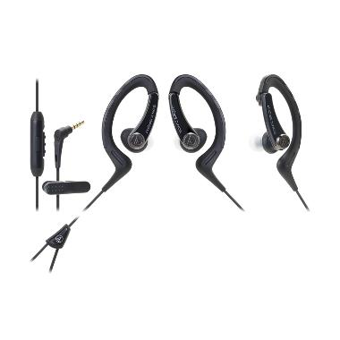 Jual Audio Technica ATH SPORT1iS Sport Series Black 