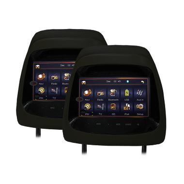 AVT HM-7188 Headrest Monitor for Mitsubishi Pajero TV Mobil - Black