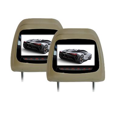 AVT HM-7188RM Beige Headrest Monitor for Mitsubishi Pajero TV Mobil