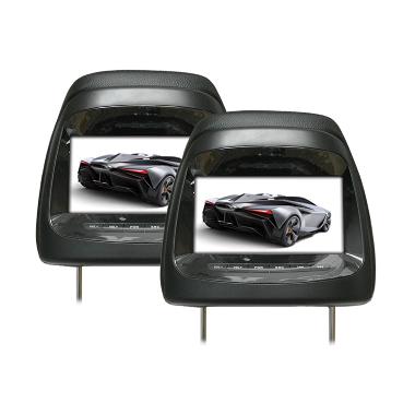 AVT HM-7188RM Black Headrest Monitor for Mitsubishi Pajero TV Mobil