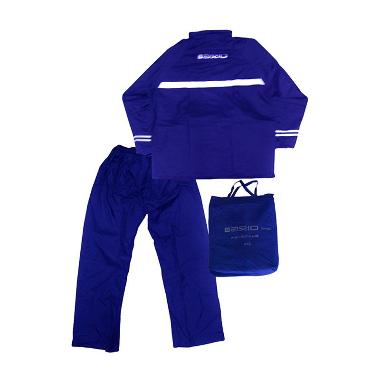 Axio Biru Dongker Jas Hujan