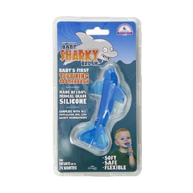 Baby Banana Sharky Brush Blue Sikat Gigi