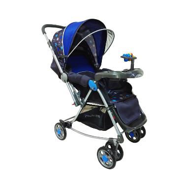 Baby Does 370 You And Me Blue Kereta Dorong Bayi