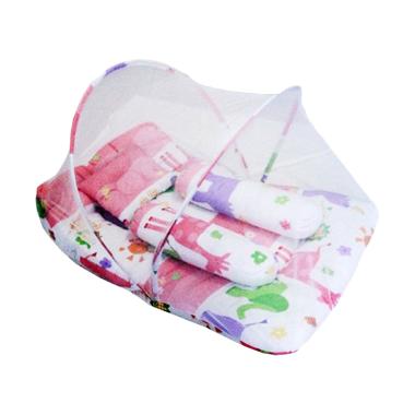 Baby Dream Kasur Lipat Kelambu - Pink