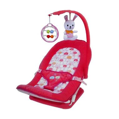 Jual Baby Elle Fold Up Infant Seat Pink Baby Bouncer