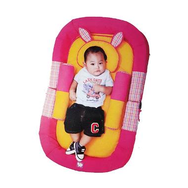 Baby Joy Kasur Bayi 2 in 1+ Kelambu Bunny Series - Pink BJK400600