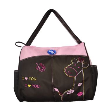 Baby Safe Double Zipper Pink Tas Ba ...