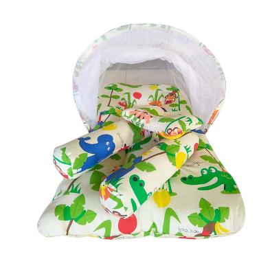 Babybess Kasur Lipat Kelambu Kiddy Land - Hijau