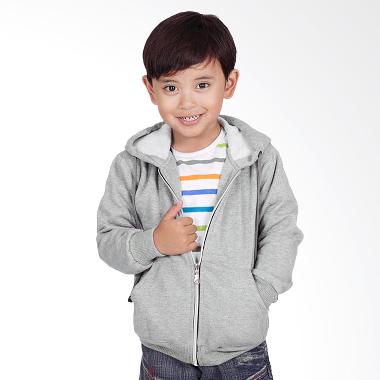 jual baju yuli jaket anak hoodie zipper polos simple dan elegan abu harga jual baju yuli jaket anak hoodie zipper polos simple dan elegan abu harga