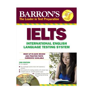 Jual Barrons IELTS 2nd Edition with CD Audio Online - Harga & Kualitas Terjamin