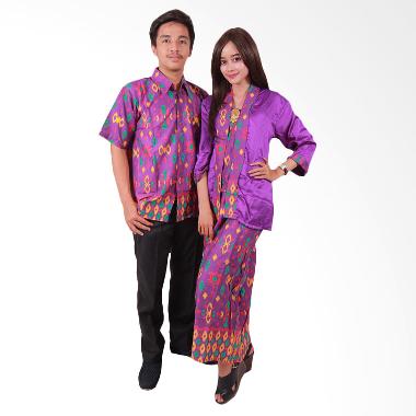 Batik Putri Ayu Solo SRG45 Sarimbit ... e Ayuna Baju Batik - Ungu