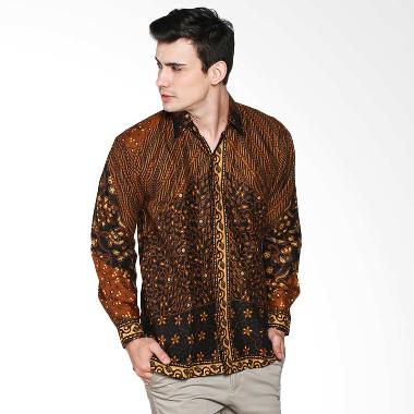 Jual Batik Trusmi Kemeja Motif Parang Milo KMJ MTF MILO 