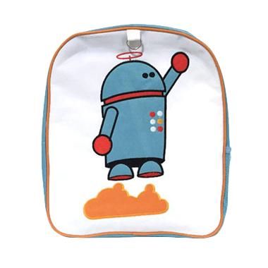 Becks Robot Blue Backpack Anak