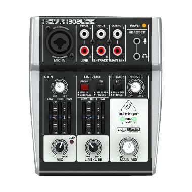 Behringer Xenyx 302USB Mixer Audio