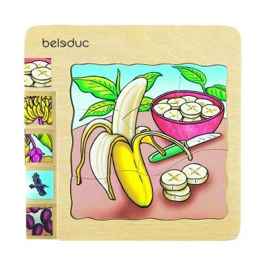 Beleduc Layer Puzzle Banana Mainan Anak Combine