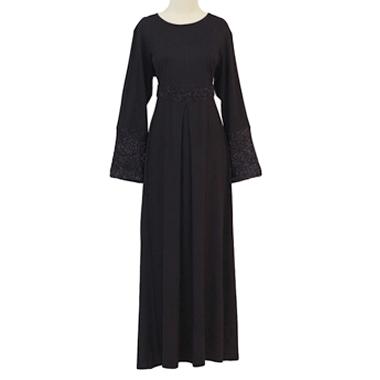Berryblues Syakira Mmb12 Hitam Gamis Menyusui
