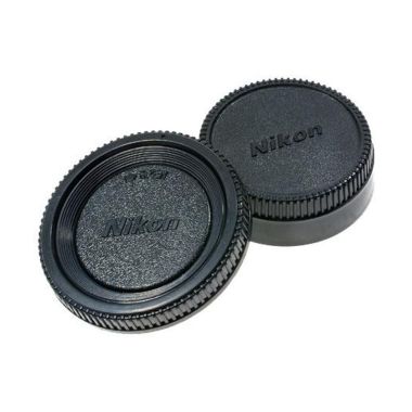 Nikon Black Body and Rear Lens Cap ...