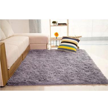 Best Furniture Carpets Anti Skid Karpet Lantai - Abu Abu [80 x 120 cm]