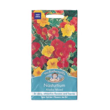 Mr Fothergill's Nasturtium Alaska M ...