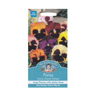 Mr Fothergill's Pansy Swiss Giants ...
