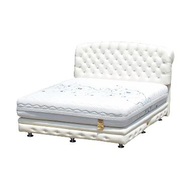 Bigland Las Vegas Hotel Platinum Bed Series Set Springbed [Full Set/160 x 200 cm/Khusus Jabodetabek]