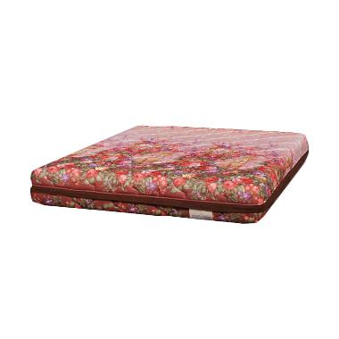 Bigland Silver Flowers Kasur Springbed [Hanya Kasur/Ukuran 120 x 200 cm/Khusus Jabodetabek] White