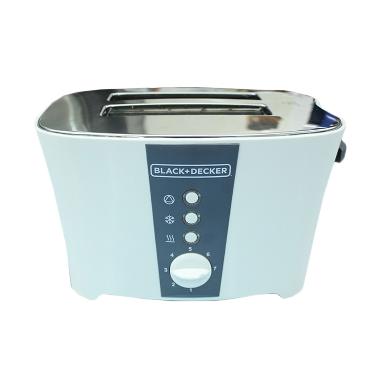 Black and Decker ET122B1 Bread Toaster Panggangan Roti - Putih