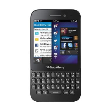 BlackBerry Q5 Smartphone - Hitam