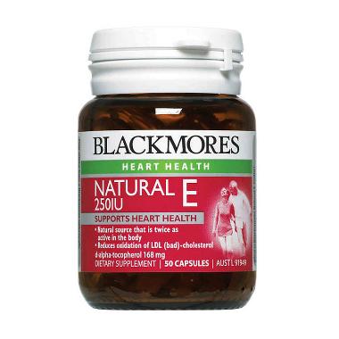 Blackmores Natural Vitamin E 250IU Multivitamin [50 Kapsul]