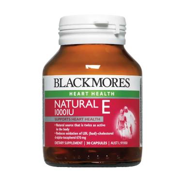 Blackmores Natural Vitamin E Multivitamin & Suplemen [30 Capsules]