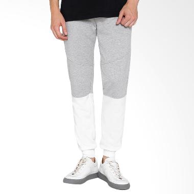 BLXS Thimo Jogger Celana Panjang Pria - Grey White 11101137113130488