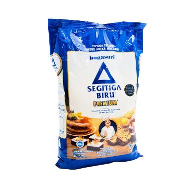 Promo Harga Bogasari Tepung Terigu Segitiga Biru Premium 1000 gr - Blibli