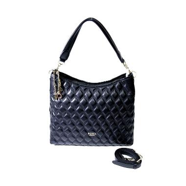 Jual Bonia Full Leather Medium Calista 2 Strap Zipper