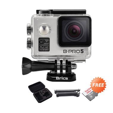 Brica B-Pro Alpha 5 Action Camera - ... y Arm Mount + Medium Case