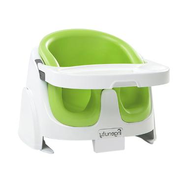 Brightstarts Ingenuity Baby Base 2in1 Lime Kursi Makan Anak