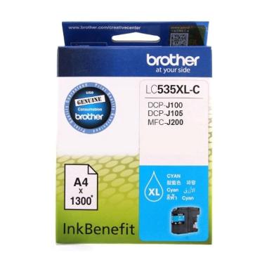 Brother LC-535XL-C Cyan Ink Cartridge