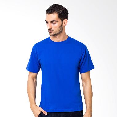 Browncola Polos Kaos Pria - Blue