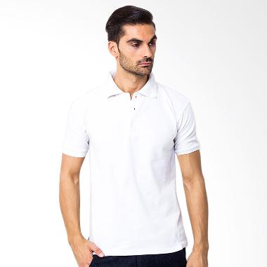 Browncola Polo Shirt Pria - White