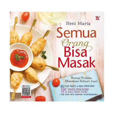 Jual Buka Buku Semua Orang Bisa Masak Bonus Pouch Buku 