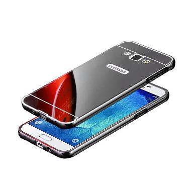 Jual Bumper Case Mirror Slide Alumunium Metal Hardcase Casing for Samsung Galaxy V .