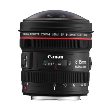 Canon EF 8-15mm f/4L Fisheye USM Le ...