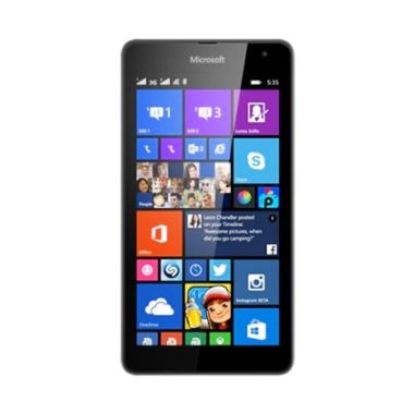 Jual Microsoft Lumia 535 Grey Smartphone [Dual SIM/8 GB 